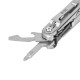Folding Utility Knife (5 Tools) 3 Steel Metal, Compact, versatile multi-tool folding knife engineered for durability and field utility